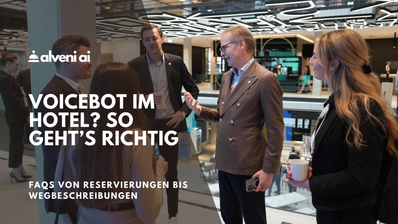 Voicebot im Hotel: So automatisieren Sie Ihre Gästekommunikation am Telefon