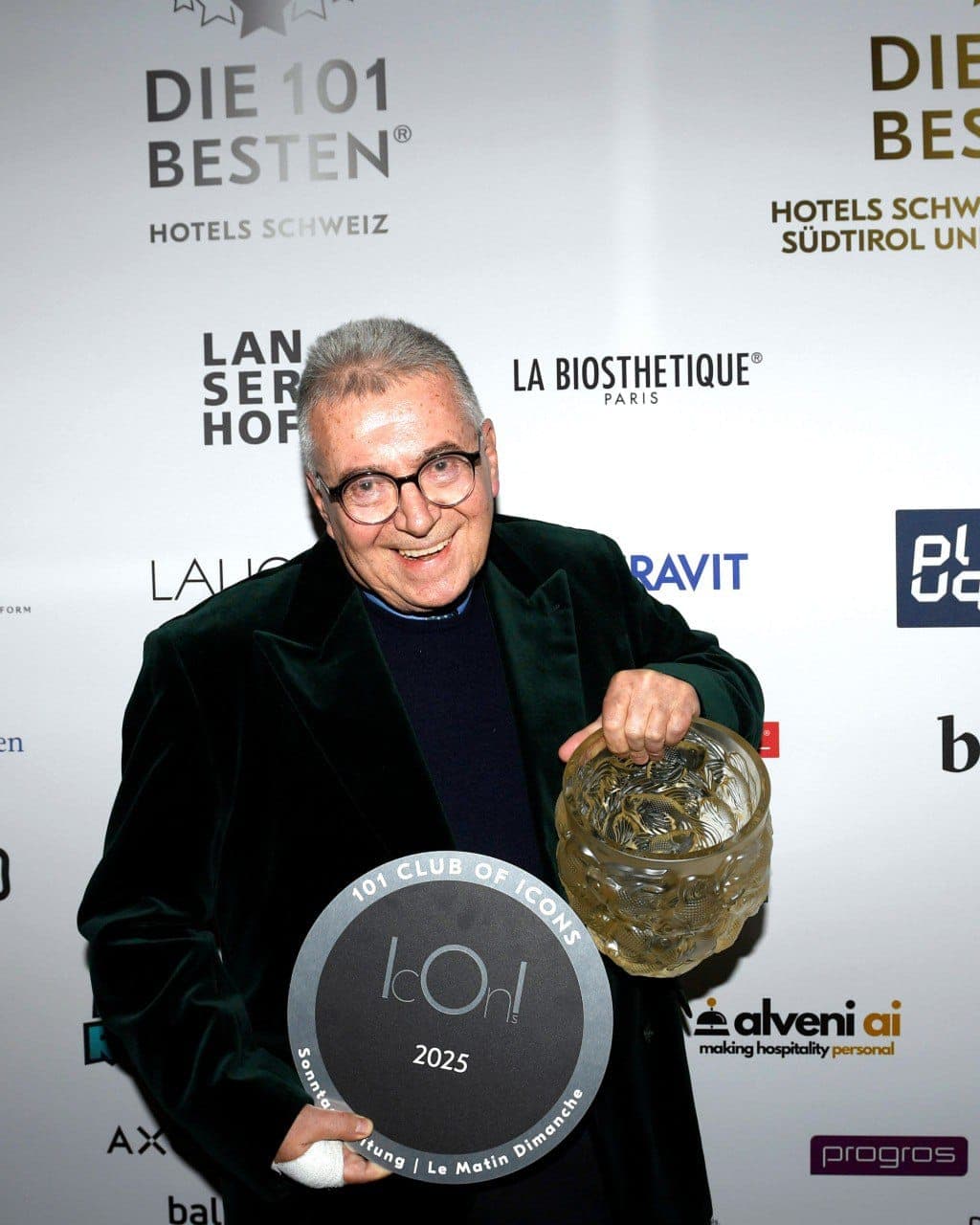 101 besten Hotels der Schweiz 2025 — Club of Icons Award