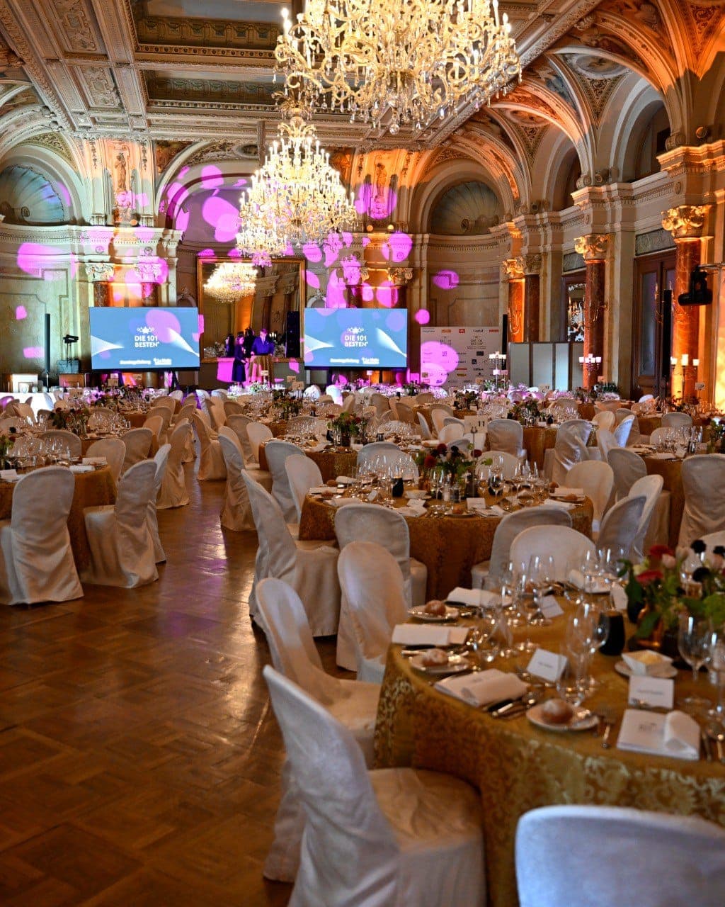 101 besten Hotels der Schweiz 2025 — Ballsaal Victoria-Jungfrau